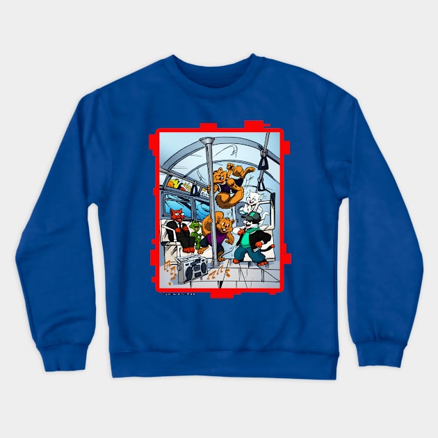 showtime Crewneck Sweatshirt by Roloworld nyc